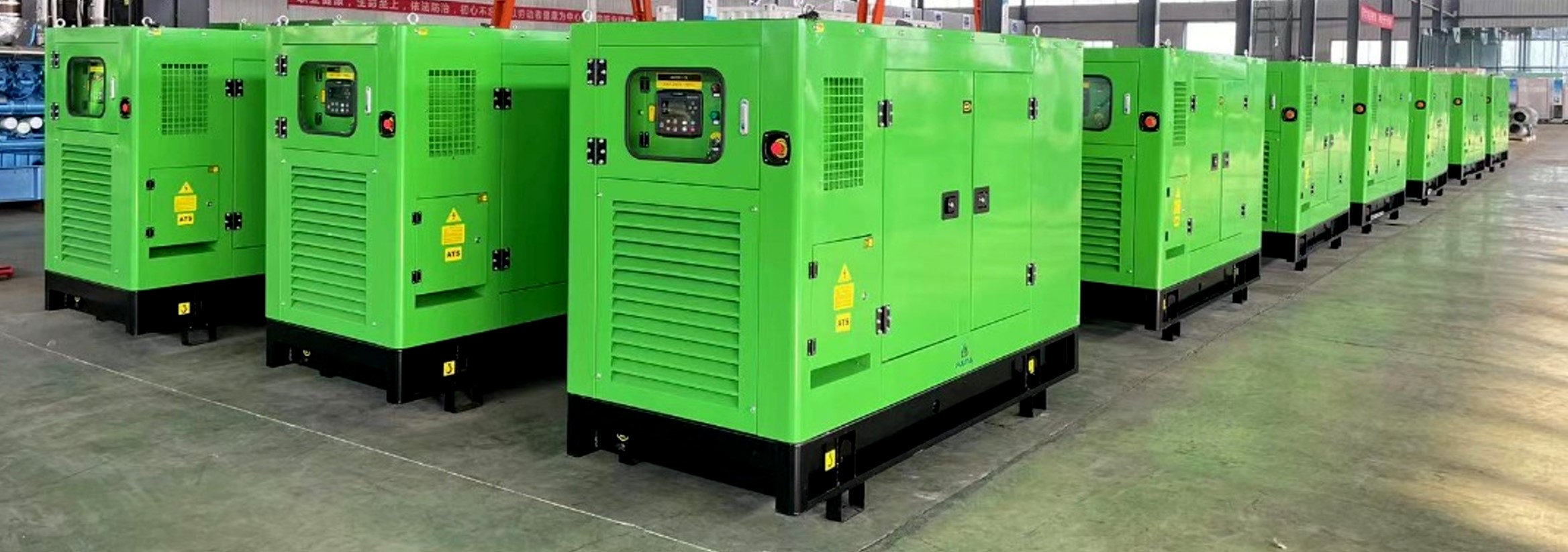 Industrial gas and diesel generators for sale HAITAI Power