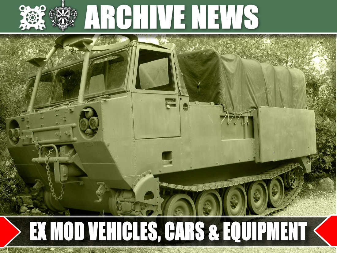 JUST ARRIVED 2  Hagglund BV 206 Fire Vehicles